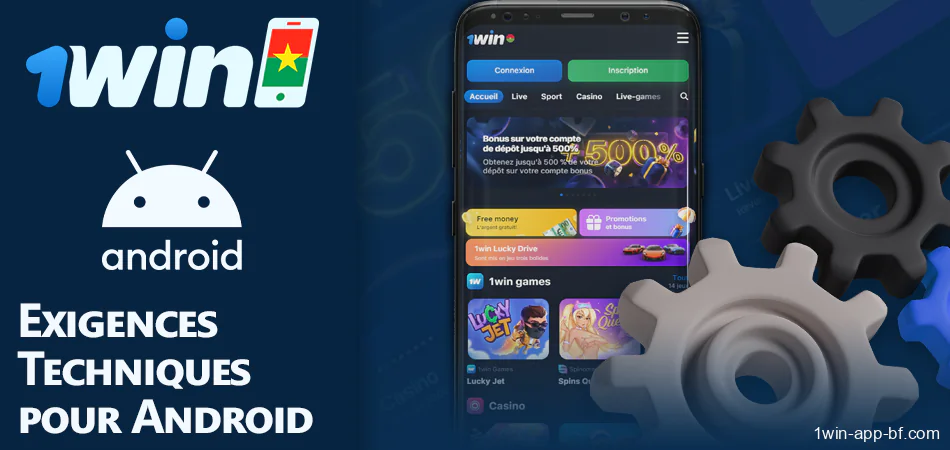 Spécifications de l'application 1Win pour Android