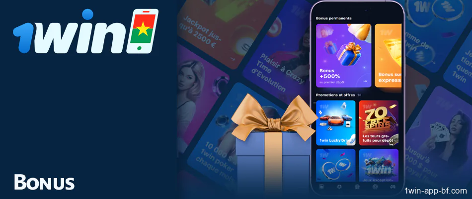 Promotions et bonus disponibles dans l'application 1Win pour les joueurs du Burkina Faso