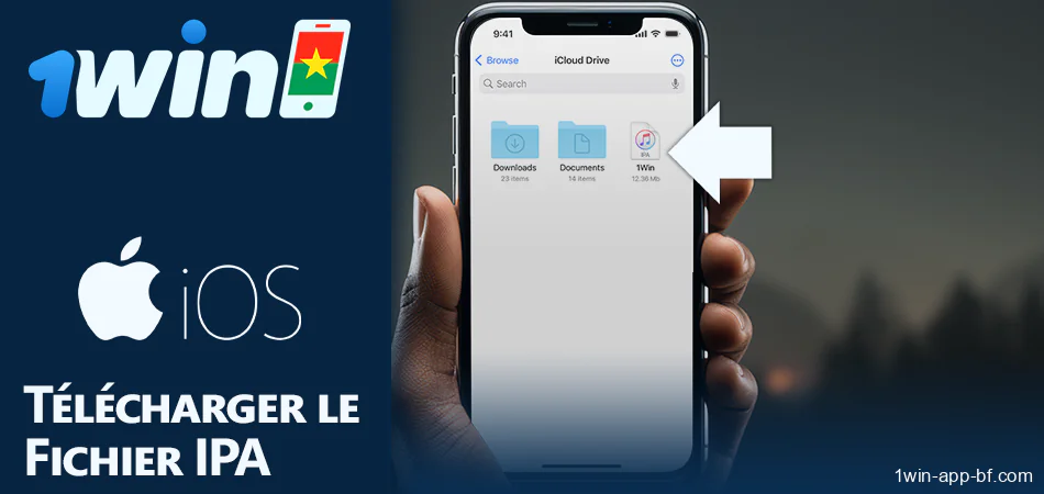 Télécharger le fichier d'installation de app 1Win IPA pour iOS